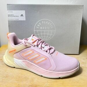 Adidas Response Super 2.0 Women's Running Shoes Size 7 Pink White Orange H02028